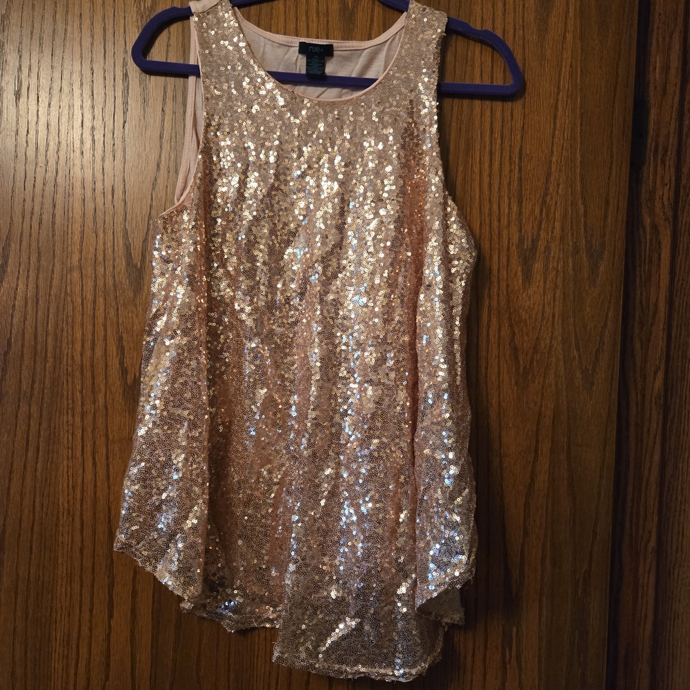 Sparkling Sequin Tank Top - Li